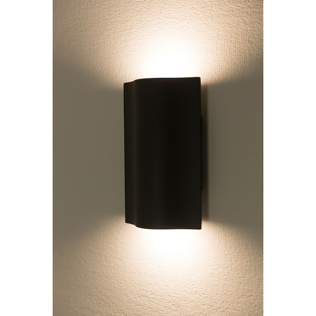 HEITRONIC LED Wandleuchte »Laola«, 2 flammig-flammig, Wandlampe,  Außenlampe, Lichtaustritt oben und unten auf Raten bestellen