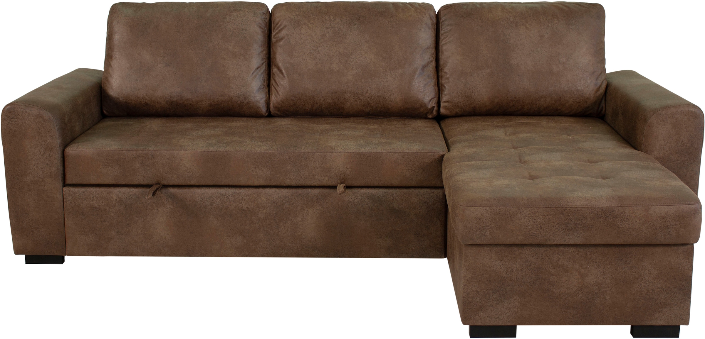 Trends by HG Ecksofa »Poll L-Form, B: 245 cm« mit Bettfunktion & Bettkasten