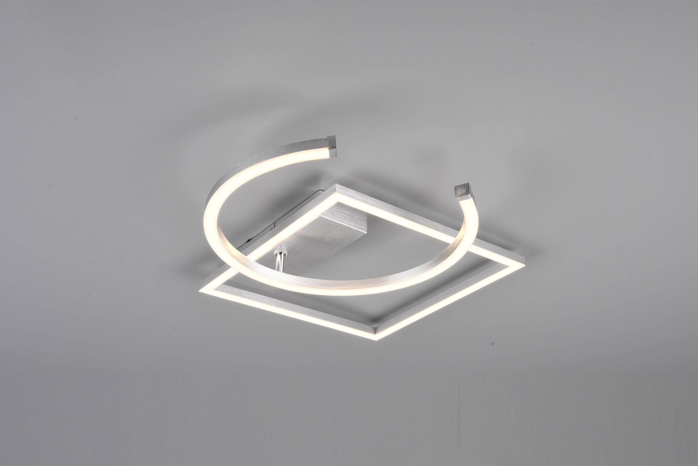 TRIO Leuchten LED Deckenleuchte »PIVOT«, rundes Mittelteil drehbar
