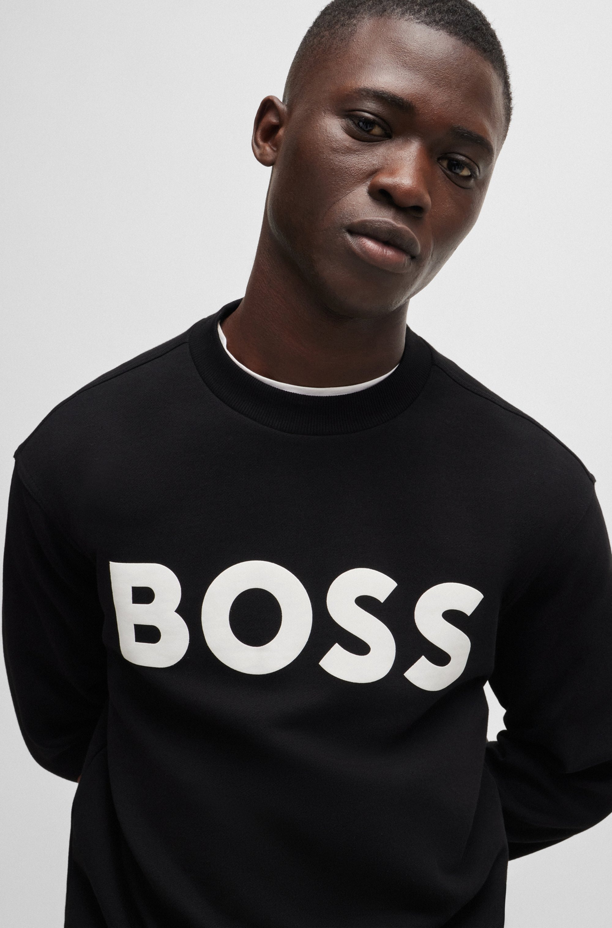 BOSS ORANGE Sweatshirt »WeBasicCrew«, mit Rundhalsausschnitt
