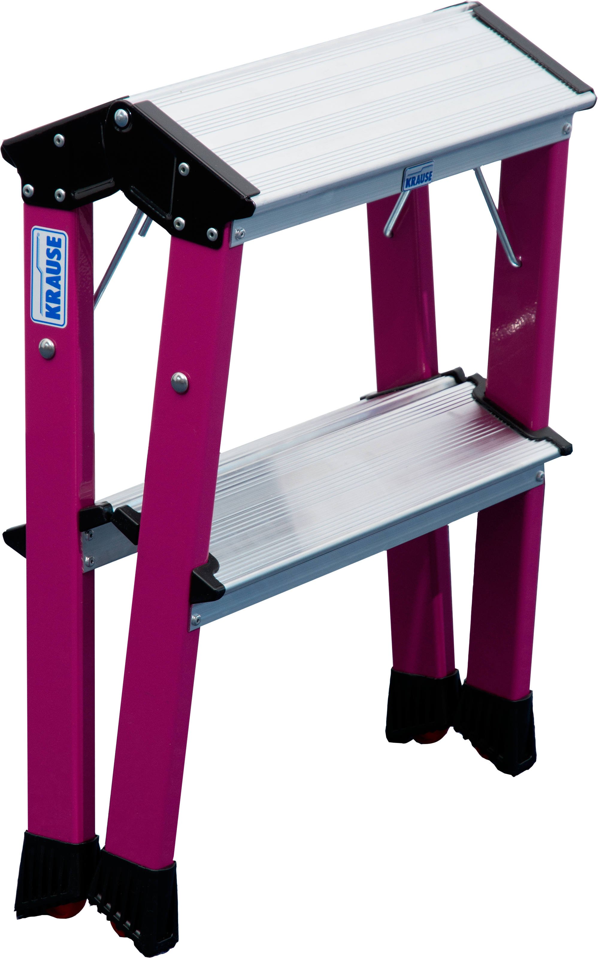 KRAUSE Klapptritt »Rolly« 2 x 2 Stufen