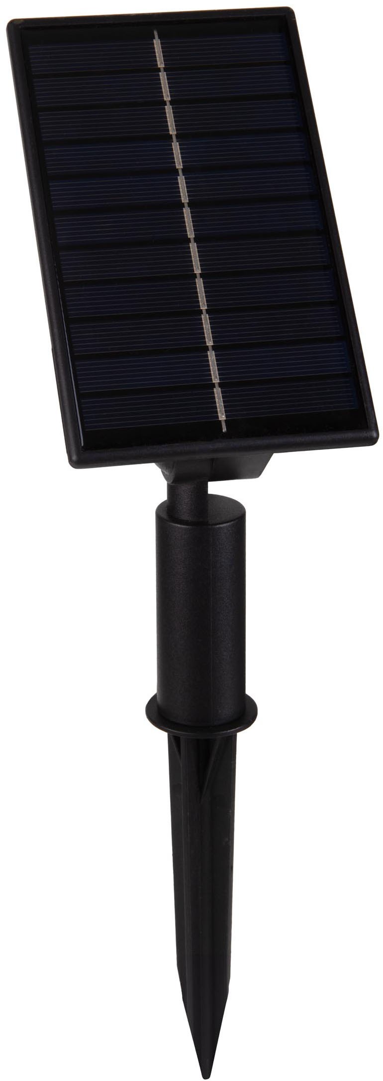 näve LED Solarleuchte »Nomi«, 6 flammig, Leuchtmittel LED-Modul | LED fest integriert, Erdspieß 6er Set, inkl. Dämmerungssensor, Abstrahlwinkel: 90°, schwarz