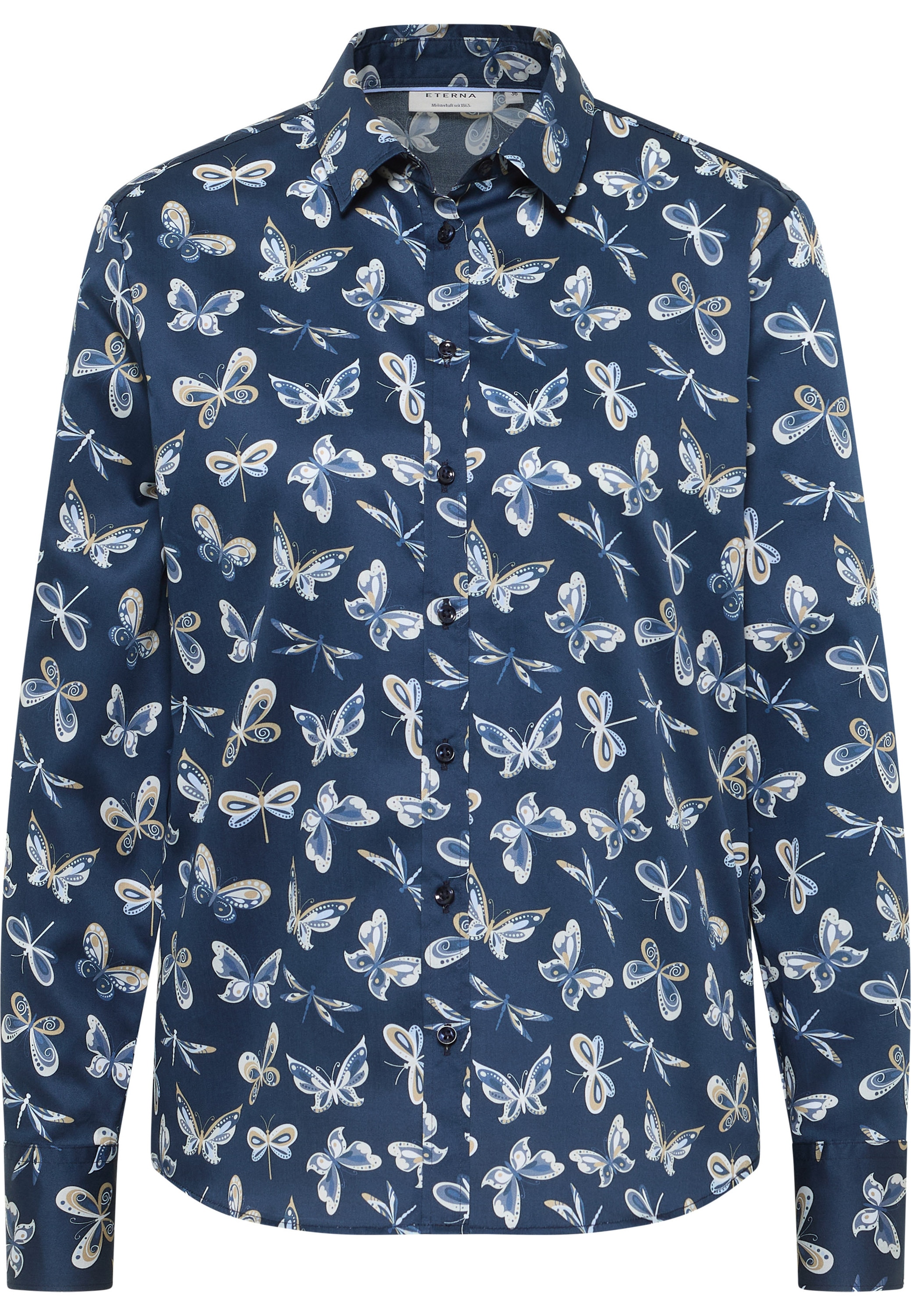 Eterna Hemdbluse »REGULAR FIT« EASY IRON (bügelleicht)