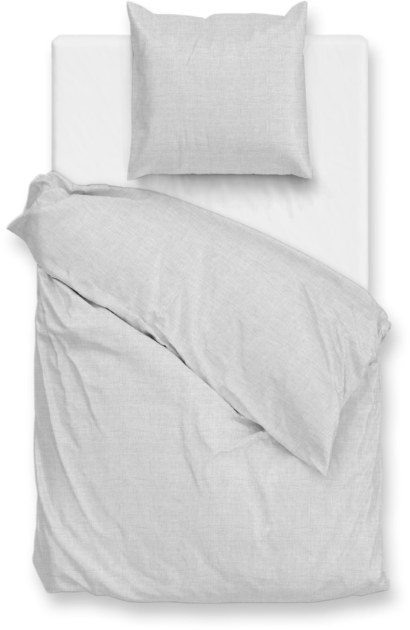 ZO HOME Bettwäsche »Flanella-di-Lino« 2 Stk. tlg. Bettwäsche aus 100% Baumw günstig online kaufen