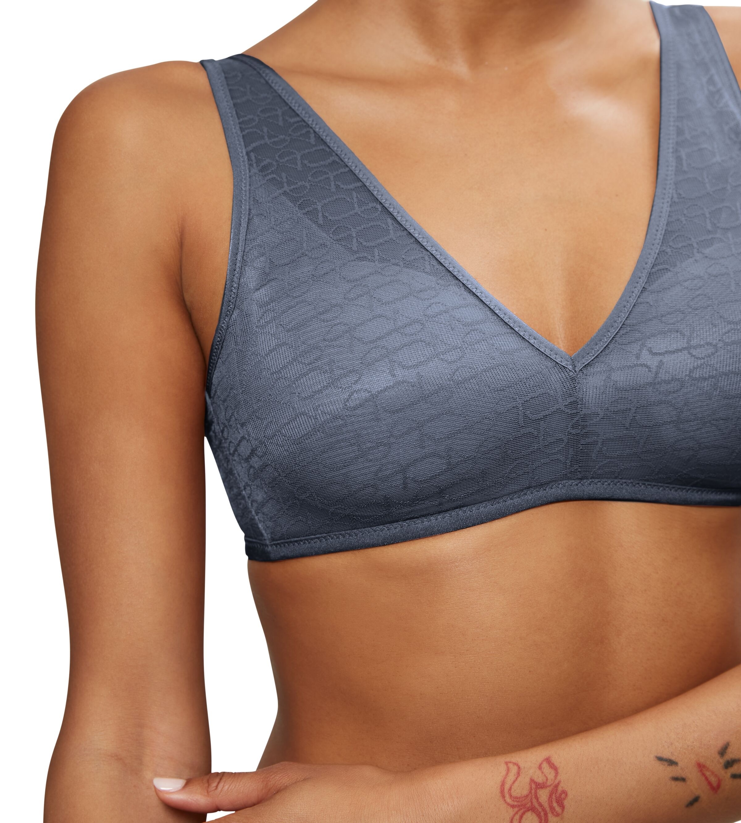 Triumph Bügelloser BH »Signature Sheer P EX«, Monogramm-Tüll
