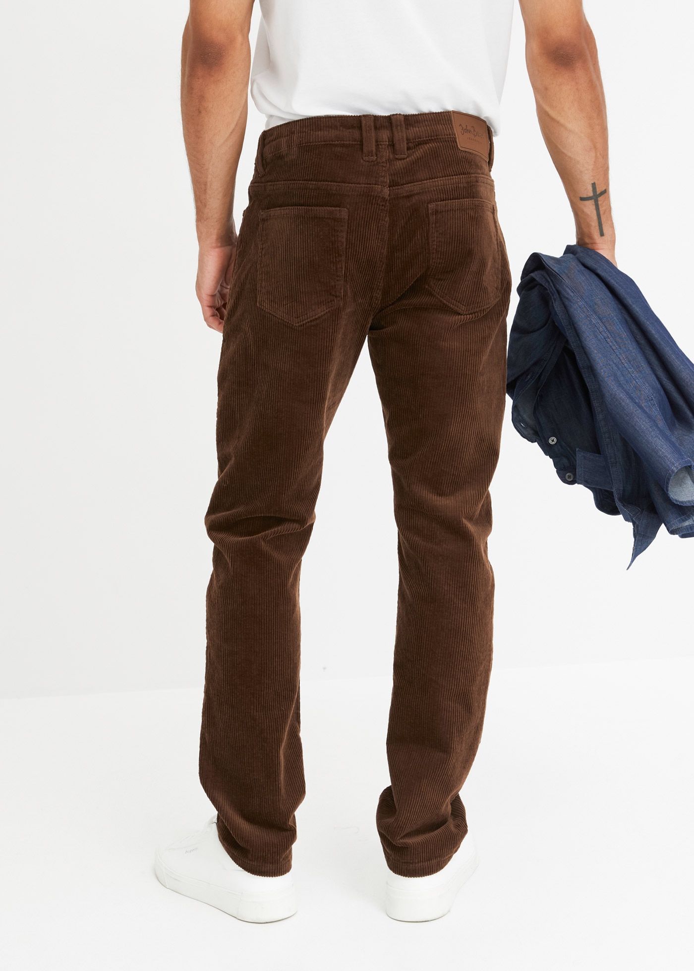 bonprix Cordhose »Regular Fit Stretch-Cordhose mit Komfortschnitt«  aus Baumwolle und Elasthan, Regular Fit, Komfortschnitt