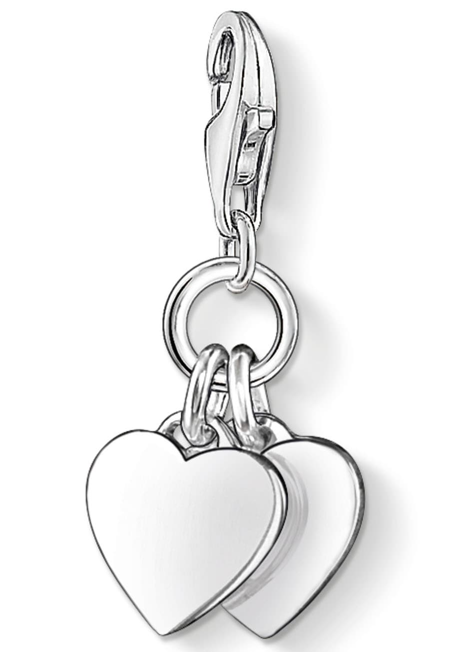 THOMAS SABO Charm-Einhänger »Zwei Herzen«