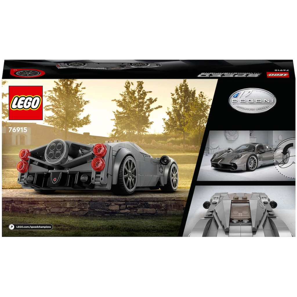 LEGO® Konstruktionsspielsteine »Pagani Utopia (76915), LEGO® Speed Champions«, (249 St.)