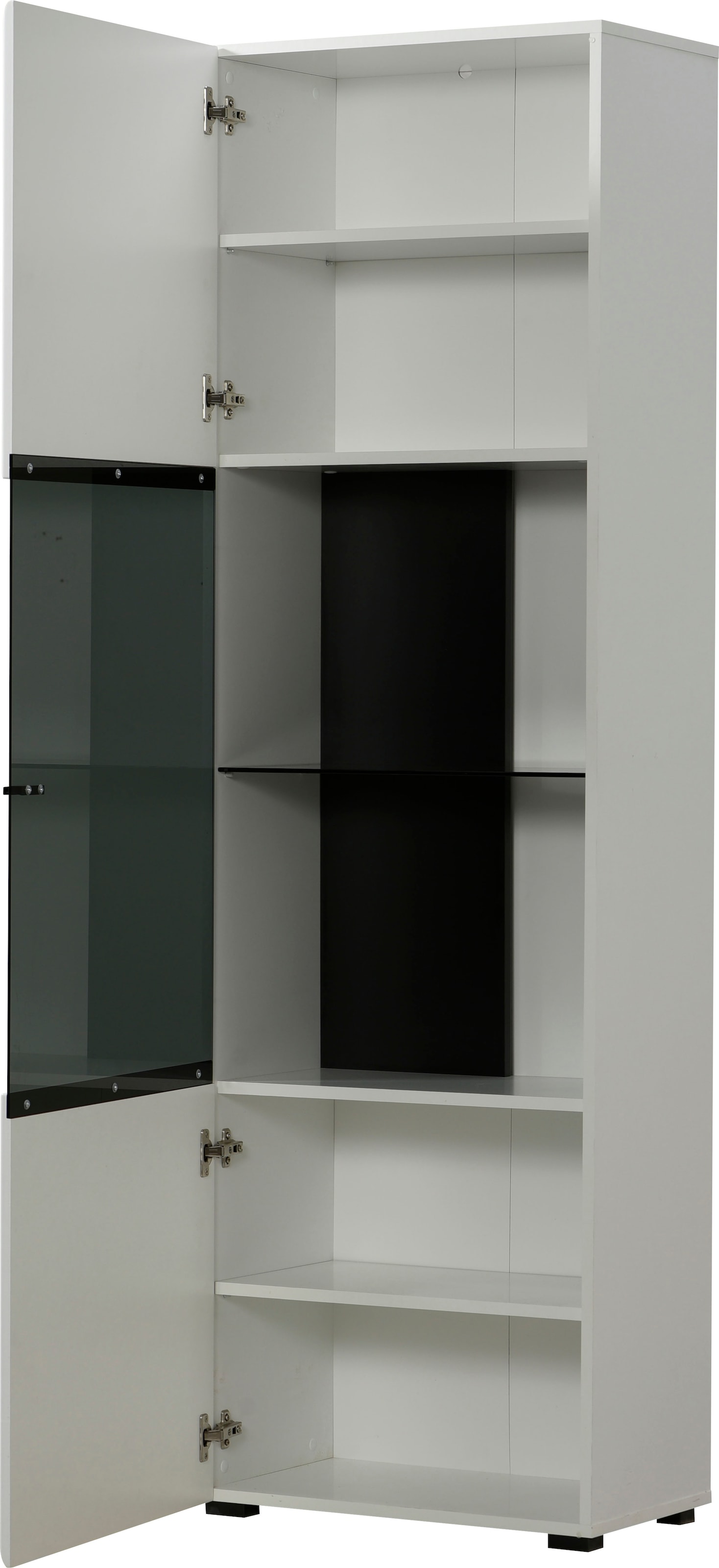 INOSIGN Wohnwand »Trentino«, (Set, 4 St.), Inkl. Vitrine, Low-Board, Highboard und Wandregal