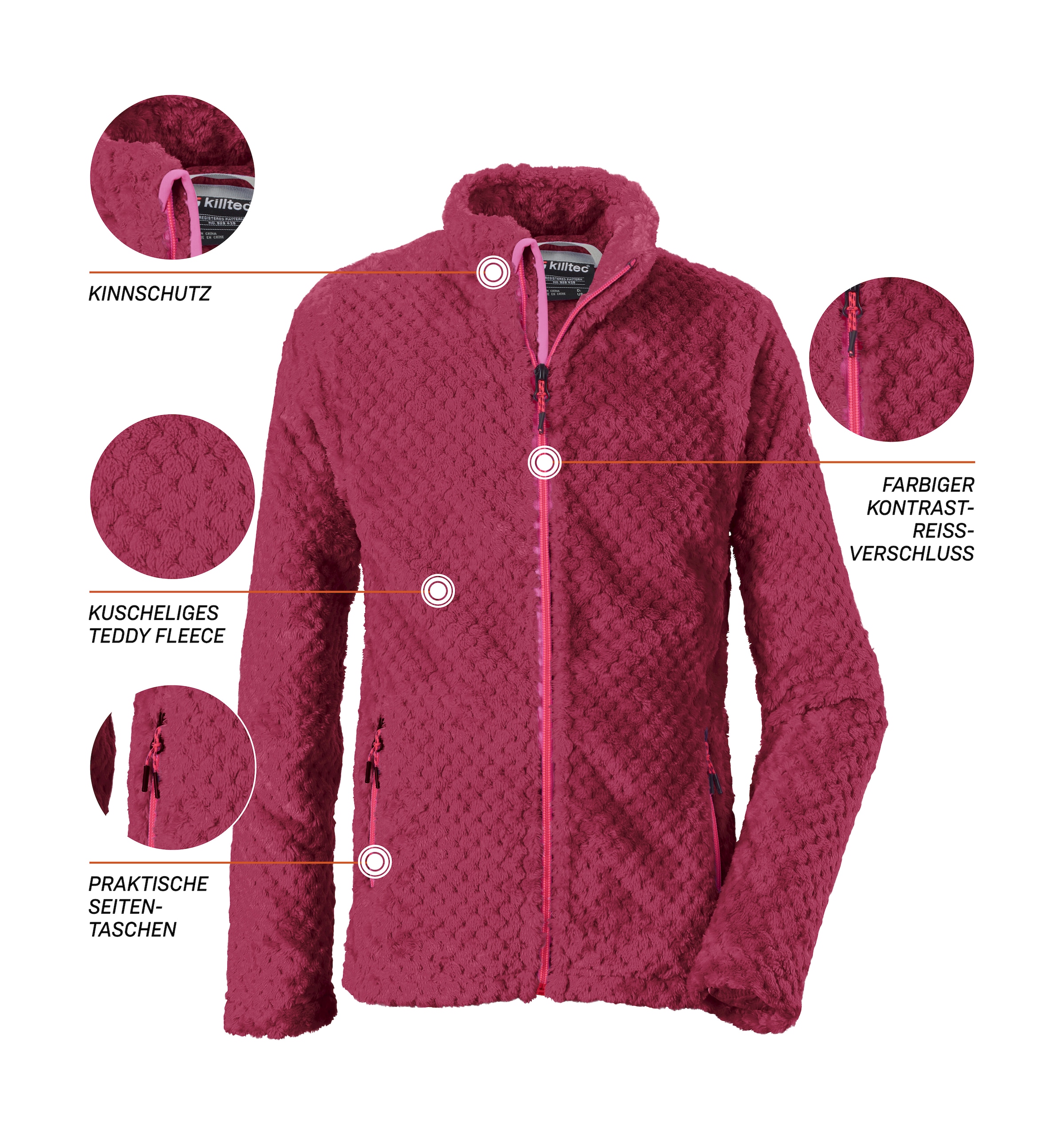 Killtec Fleecejacke »KOW 193 GRLS JCKT«