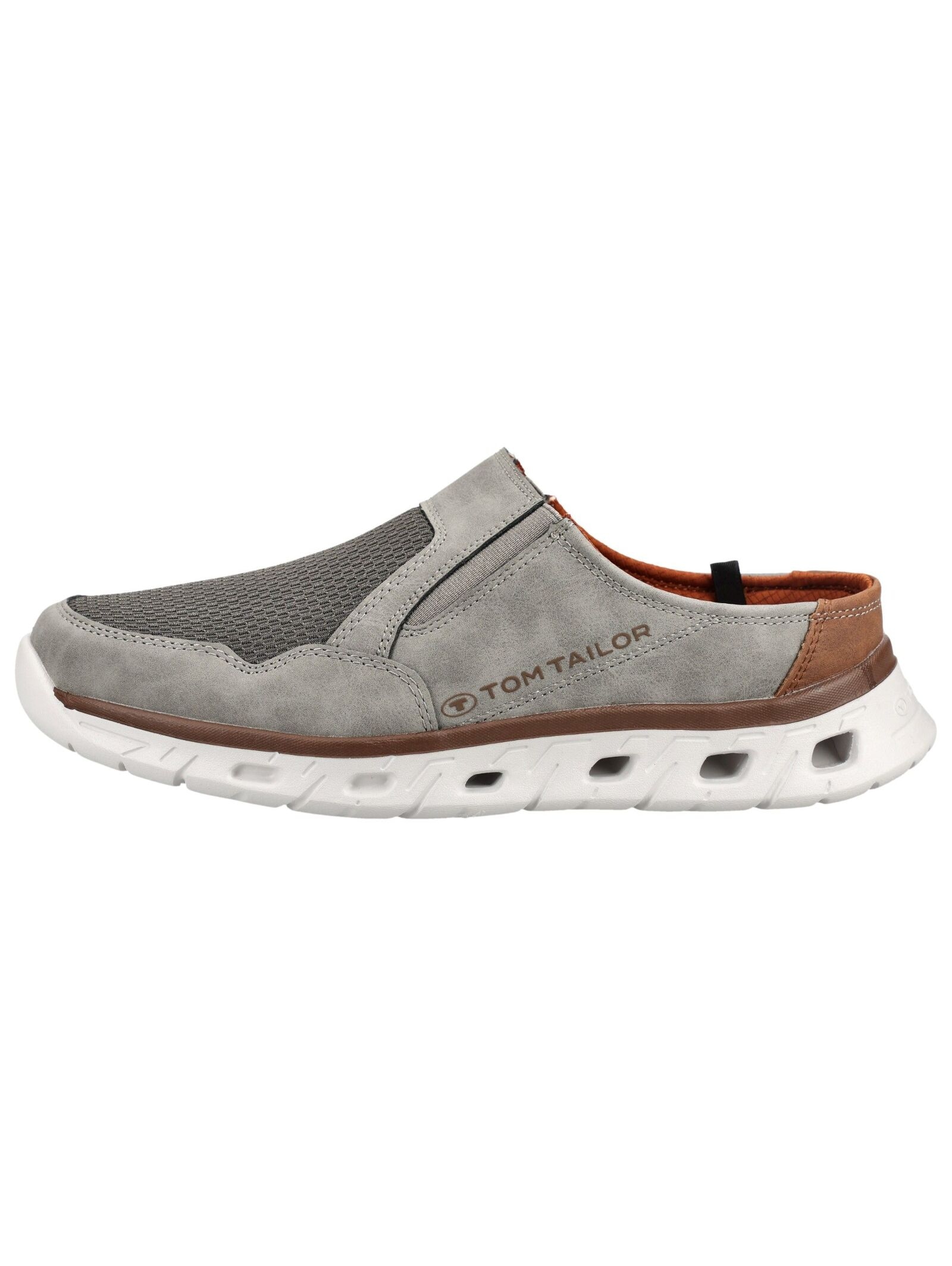 TOM TAILOR Pantolette »Tom Tailor Pantoletten Lederimitat/Textil«