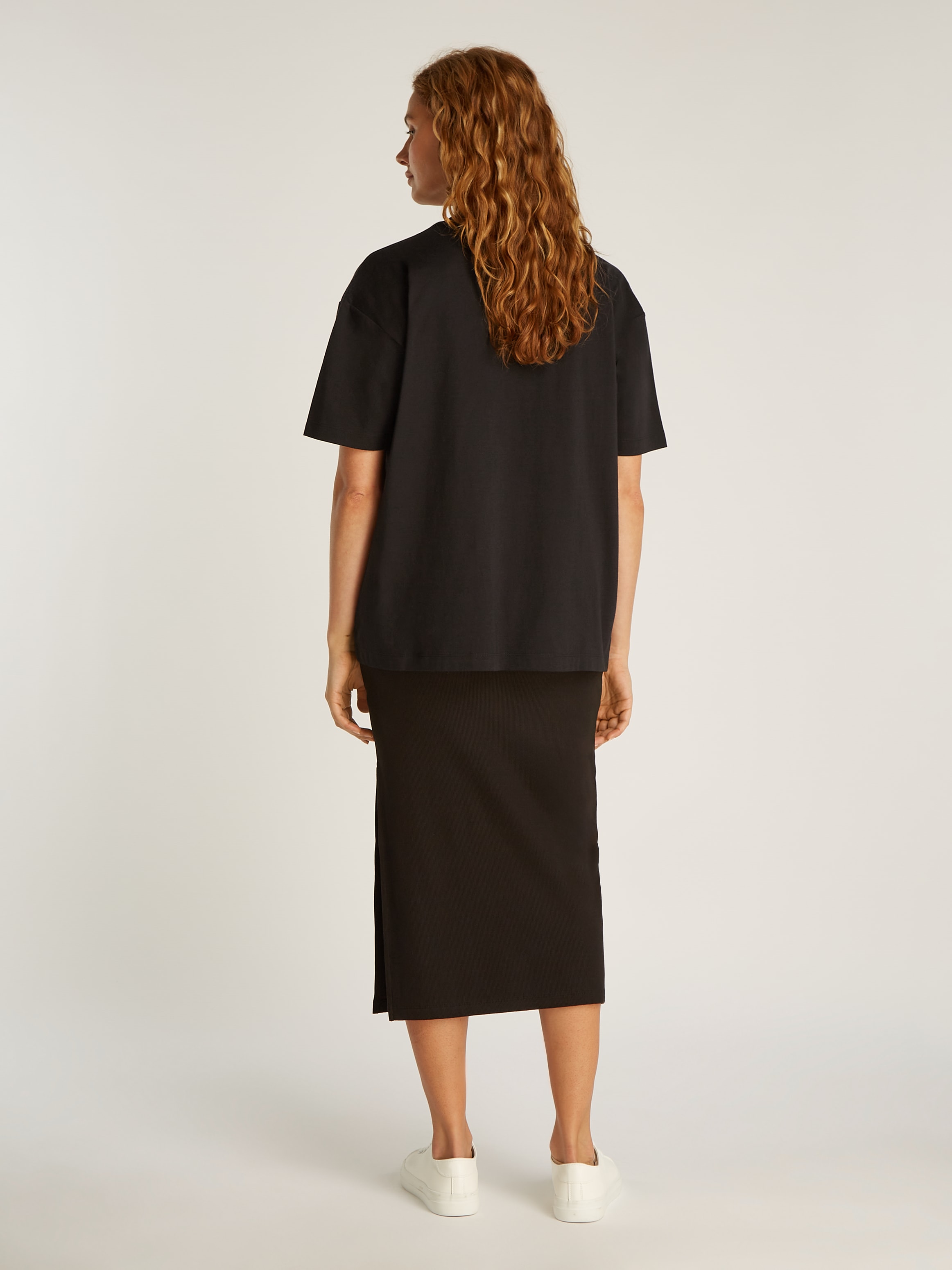 Calvin Klein Jeans T-Shirt »GRADIENT MONOLOGO BF TEE«, mit Logo