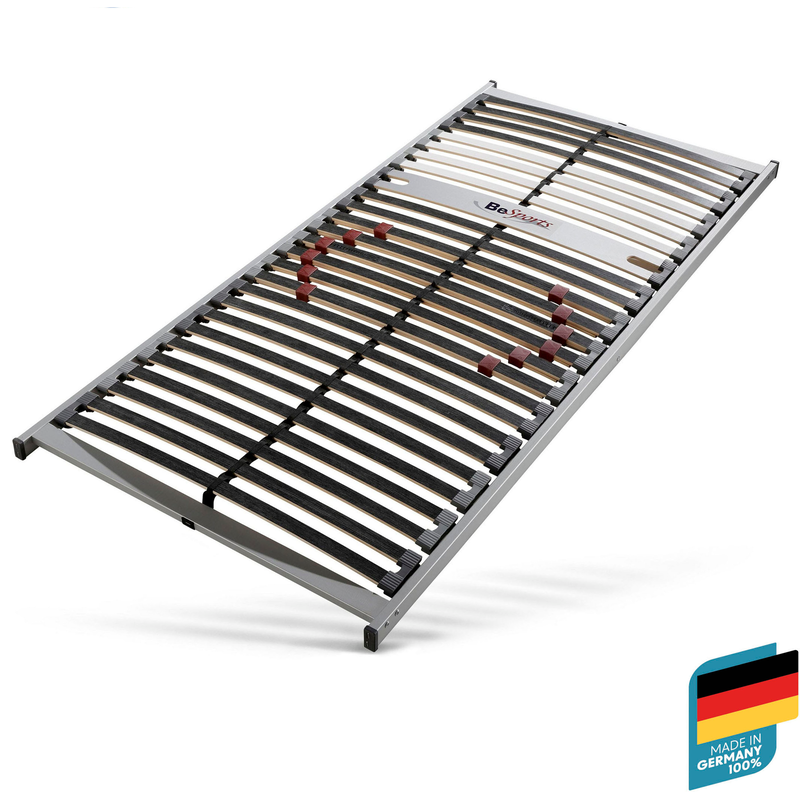 BESPORTS Lattenrost »Lattenrost Duo Powerflex NV, Lattenrost in verschiedenen Größen 90x200« B/L: 100 cm x 200 cm