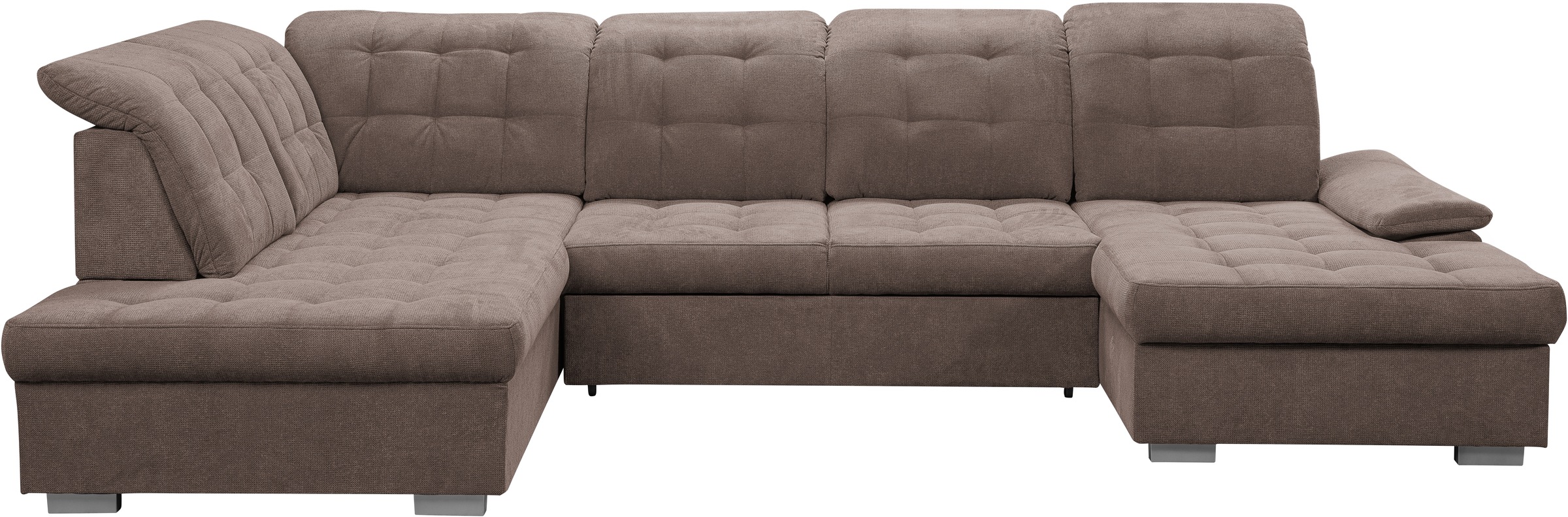 WERK2 Wohnlandschaft »Kordula-New Multifunktion Couch, Breite 332cm, bequem günstig online kaufen