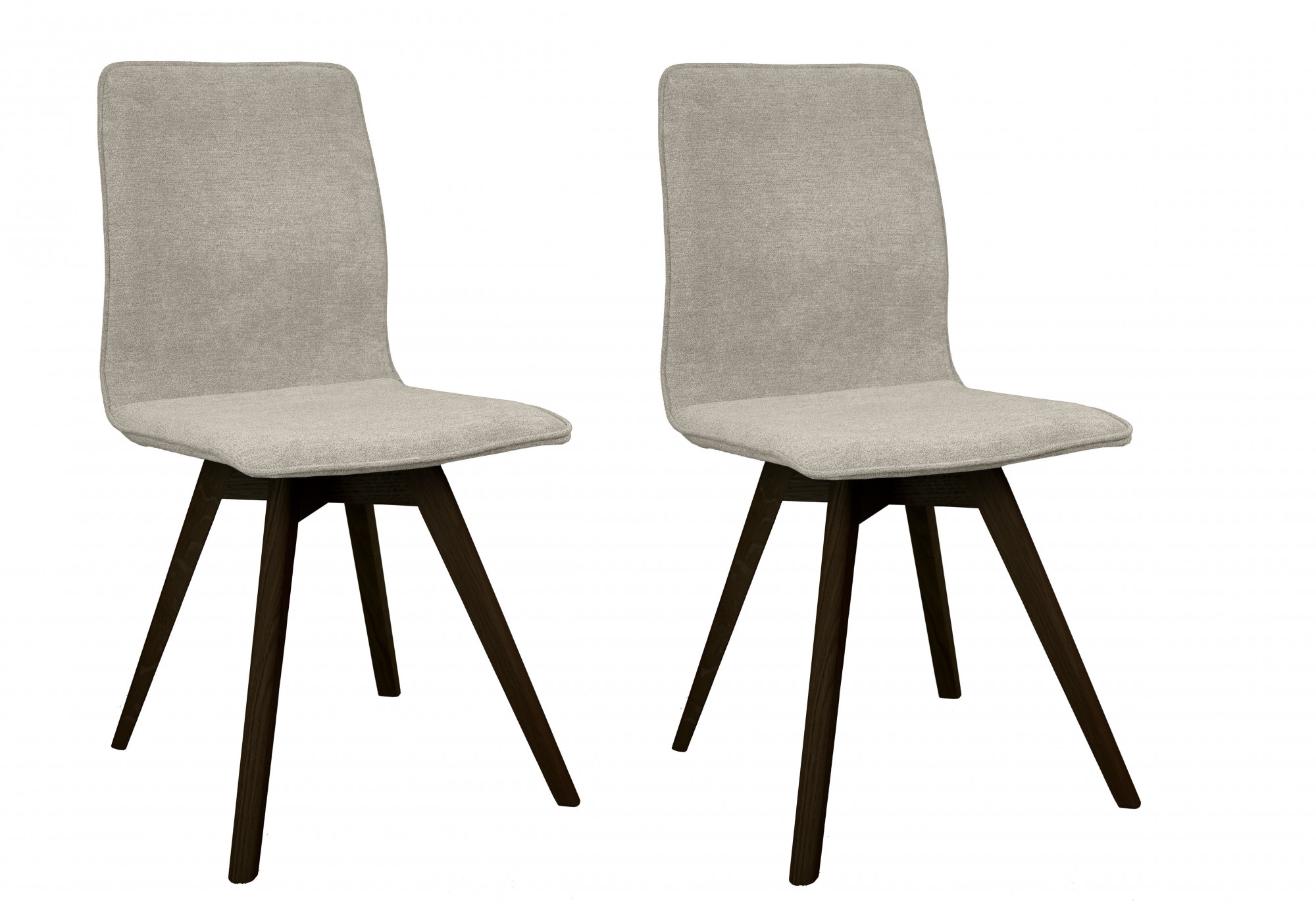 andas Esszimmerstuhl »Rania«, (Set), 2 St., Microfaser, Massivholzgestell, günstig online kaufen