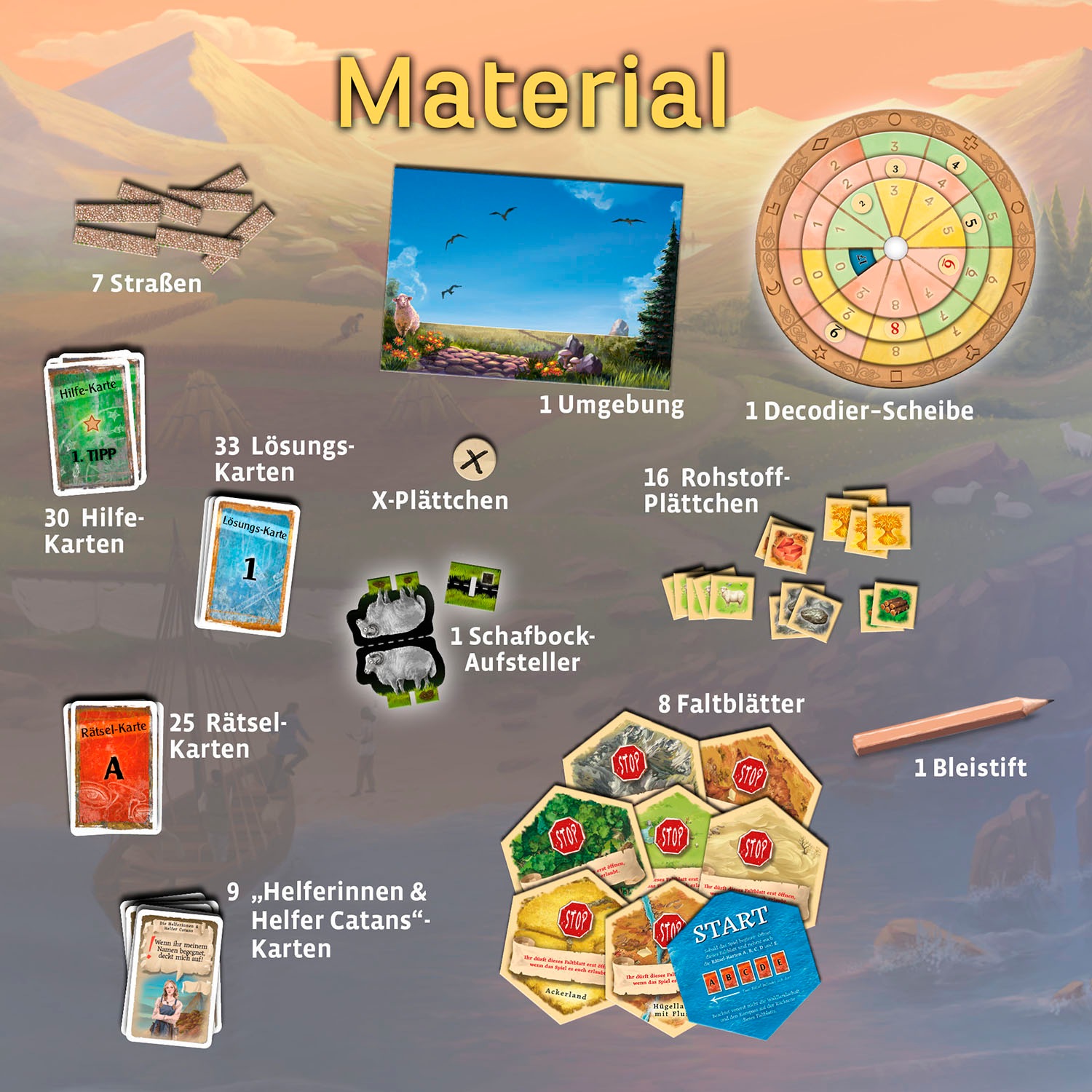 Kosmos Spiel »EXIT® Das Spiel Abenteuer auf Catan« Made in Germany