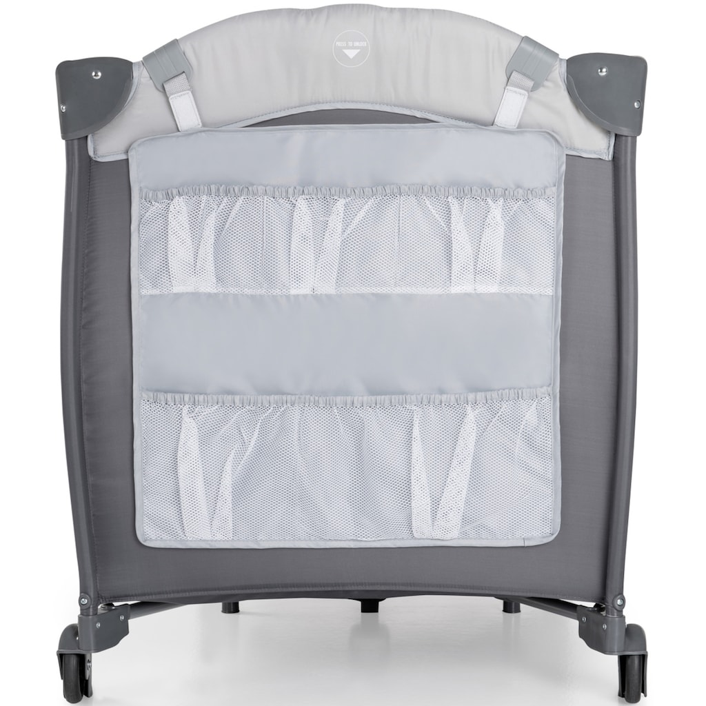 Hauck Baby-Reisebett »Sleep N Play Center Trio Set, nordic grey«