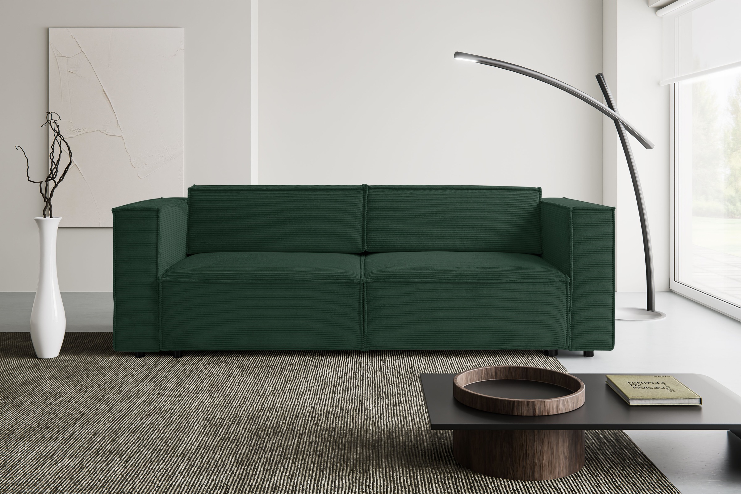 WERK2 Schlafsofa »Kansas Breite 252 cm, mit extragroßer Liegefläche 202x152 günstig online kaufen