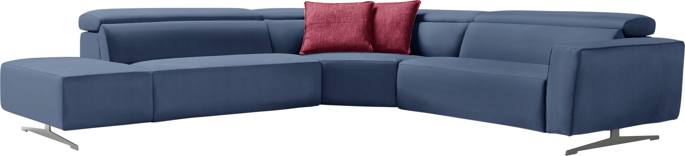Egoitaliano Ecksofa »Stefanie-e, Designsofa der Extraklasse, bequem mit hoh günstig online kaufen