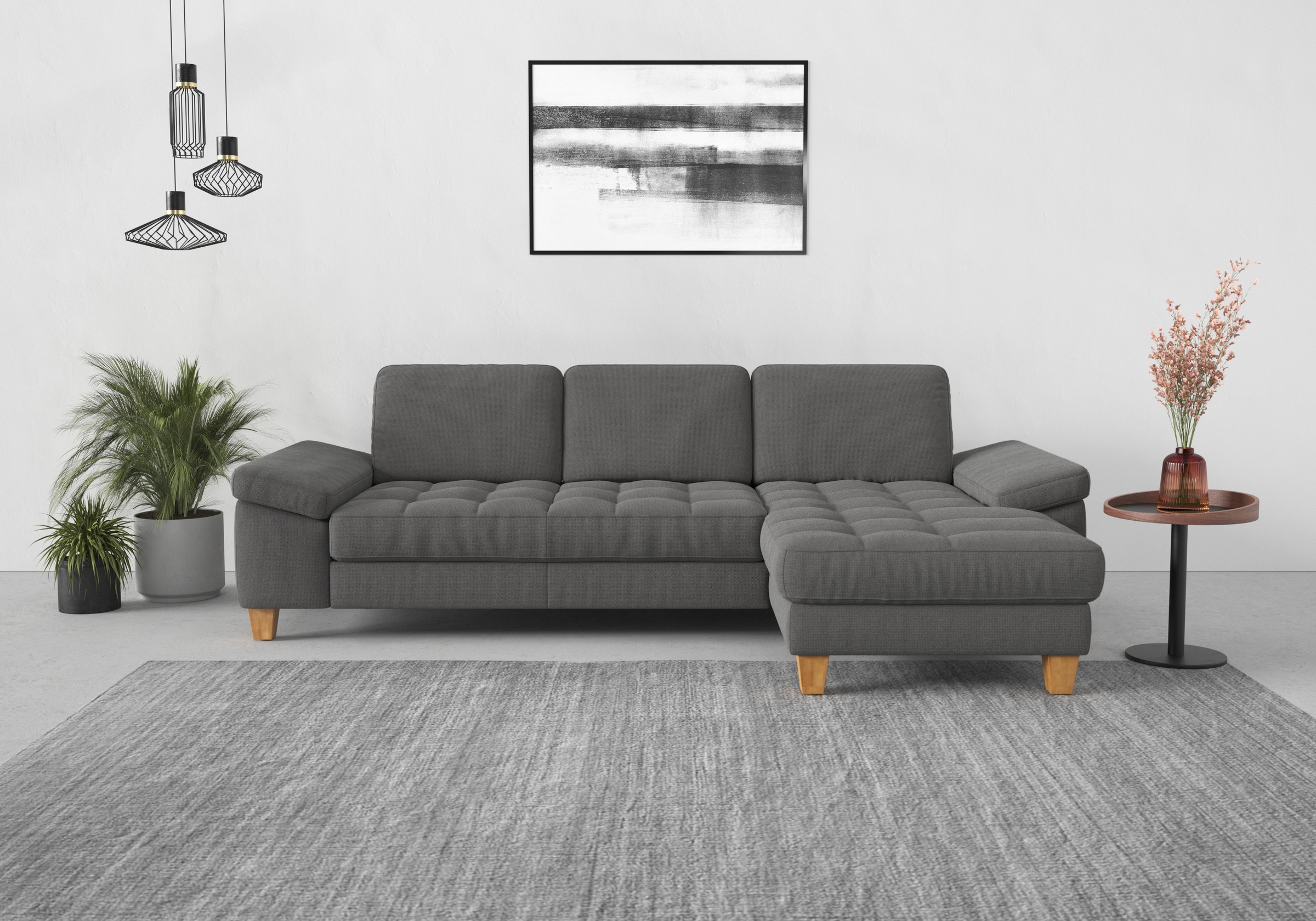 sit&more Ecksofa »Westham L-Form«, mit Recamiere, mit oder ohne Bettfunktio günstig online kaufen