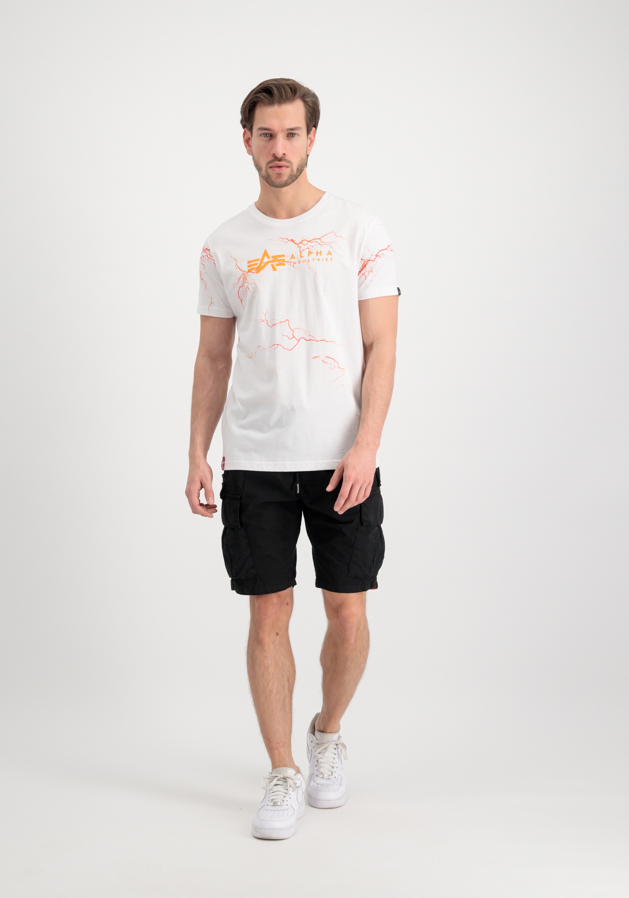 Alpha Industries T-Shirt »Alpha Industries Men - T-Shirts Lightning AOP T-Shirt«