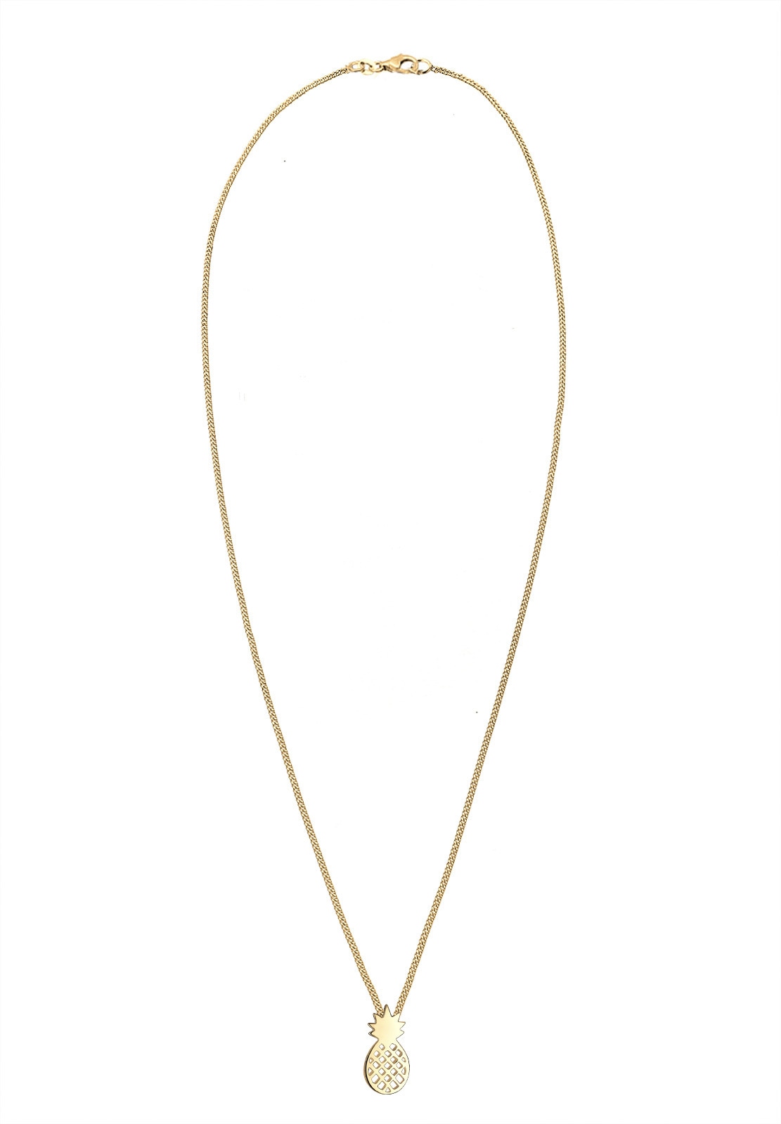 Elli Kette mit Anhänger »Ananas Frucht 925 Sterling Silber«