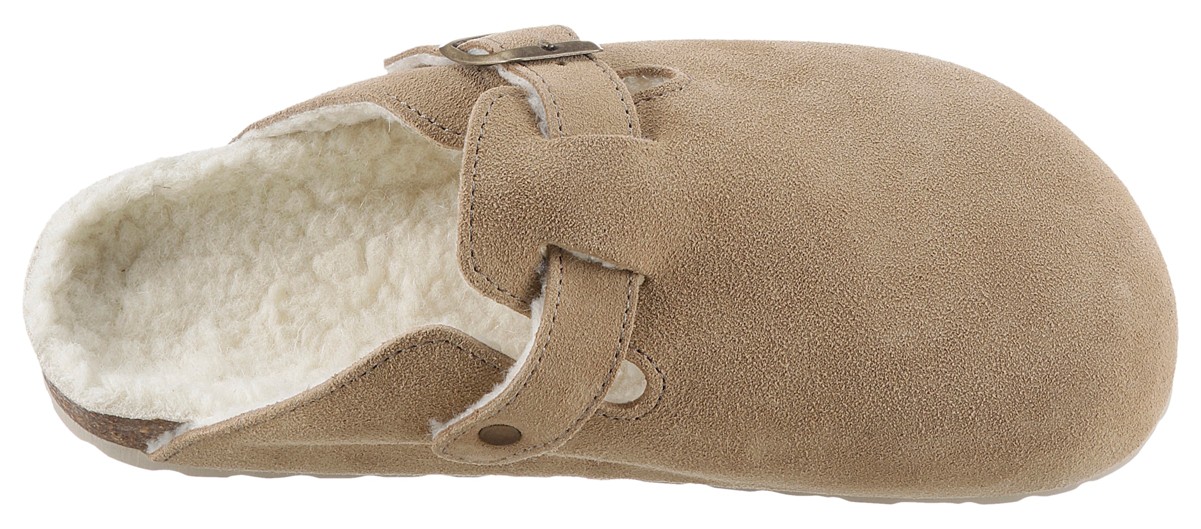 BIO Life Clog »Esc«, Hausschuh, Schlappen, Homeslipper mit Warmfutter