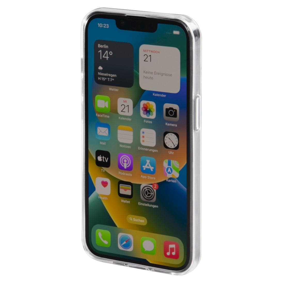 Hama Smartphone-Hülle »Cover "Crystal Clear" für Apple iPhone 14, Transparent, Hülle«, iPhone 14
