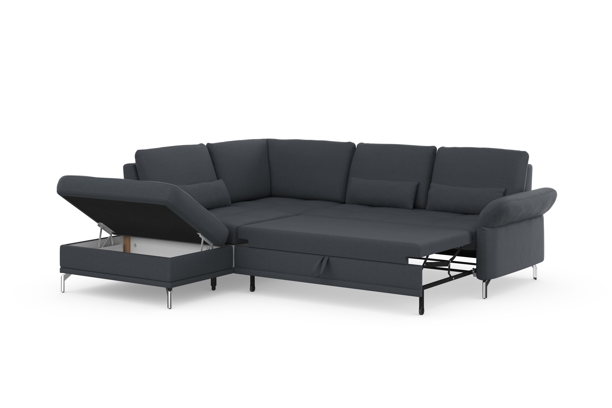 INOSIGN Ecksofa »Palm Beach L-Form«, Federkern, mit Sitztiefenverstellung, wahlweise mit Bettfunktion