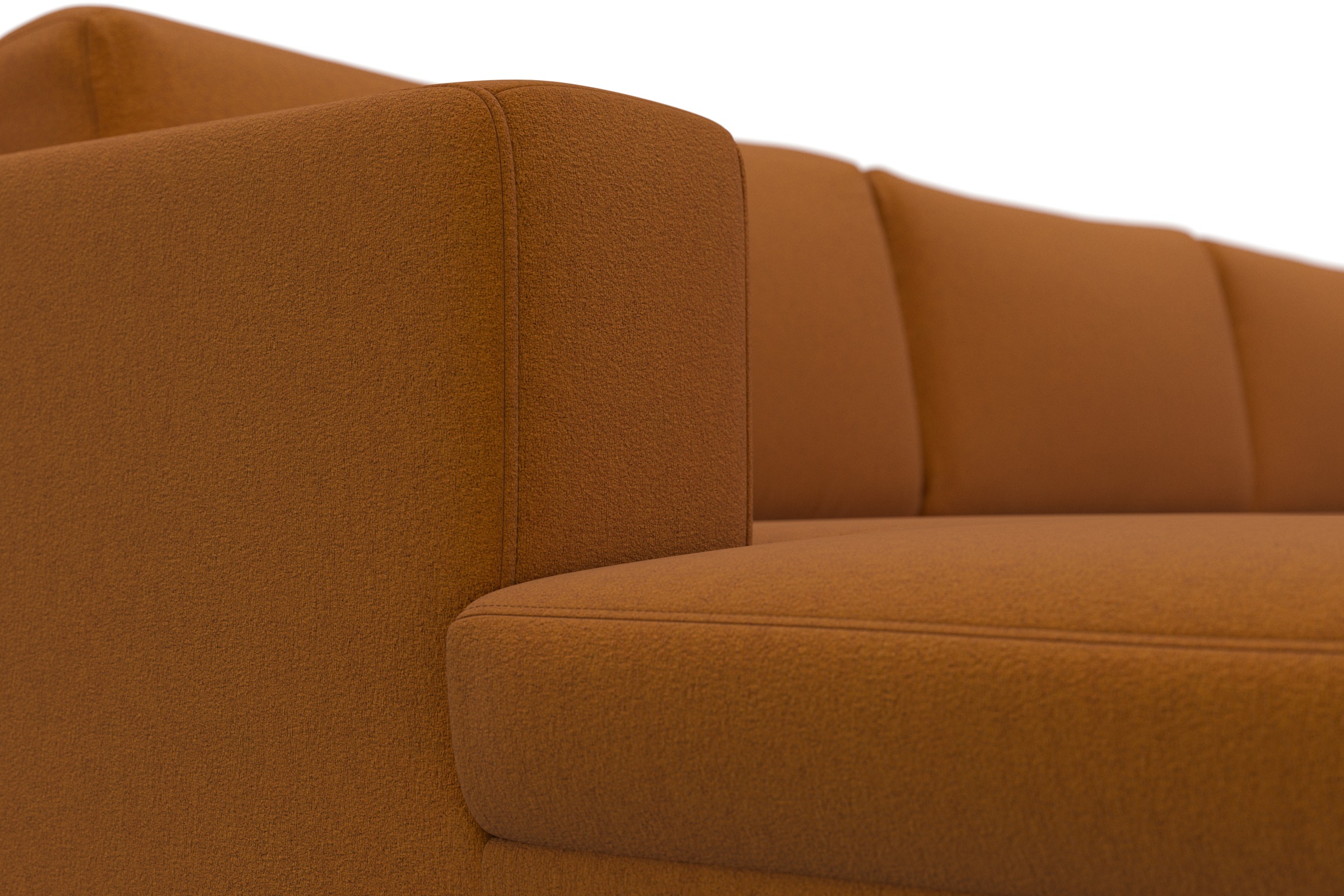 DOMO collection Wohnlandschaft »Modica U-Form«, XXL, in moderner Optik mit, 2 großzügigen Recamieren, auch in Cord