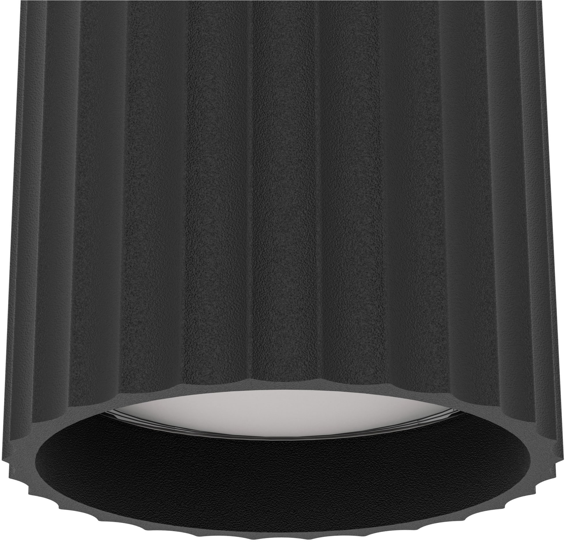 EGLO Wandleuchte »PORTILLO Wandlampe - Alu, Stahl - GU10 - 1X5W - IP20« GU10 1 Stk. Wandstrahler, Wandspot, Wohnzimmer, Flur, L10,5 x H11 x AL12,5 cm