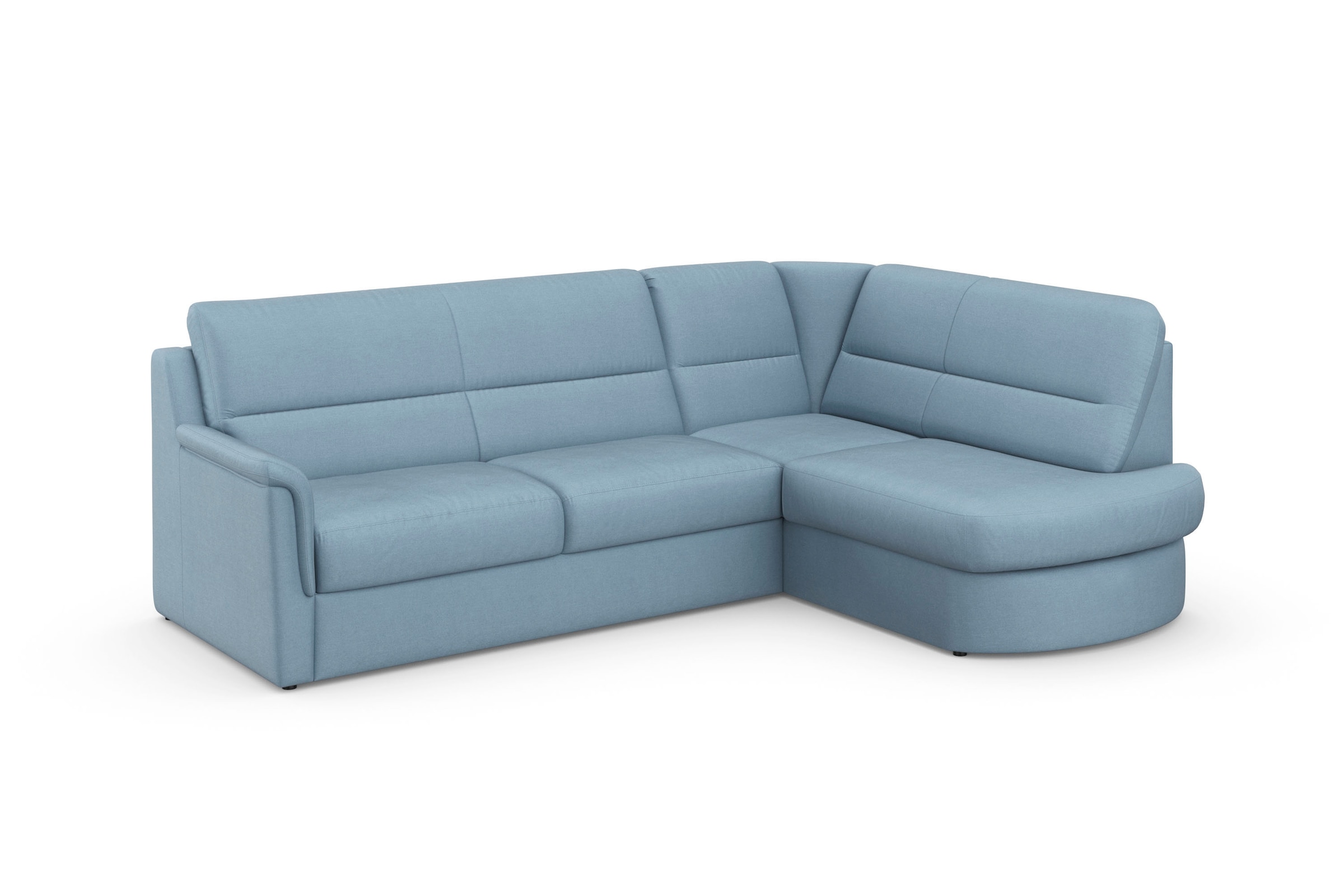 sit&more Ecksofa »Panini L-Form«, wahlweise mit Bettfunktion und Bettkasten