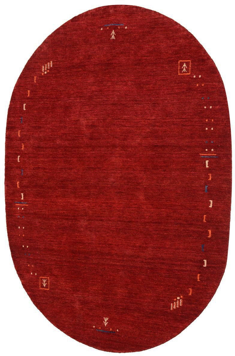morgenland Wollteppich »GABBEH FEIN FENTH«, oval, 18 mm Höhe, reine Schurwo günstig online kaufen