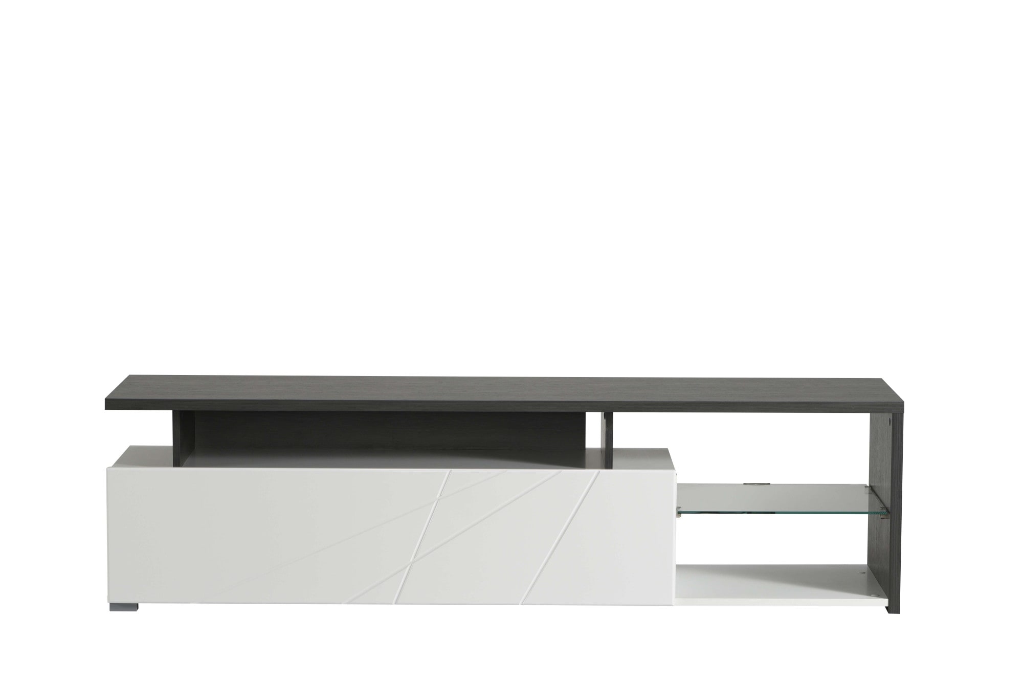 INOSIGN Lowboard »Arctic TV-Board«, TV-Kommode,Br. 170 cm, mit und ohne LED-Beleuchtung,Front mit Fräsung