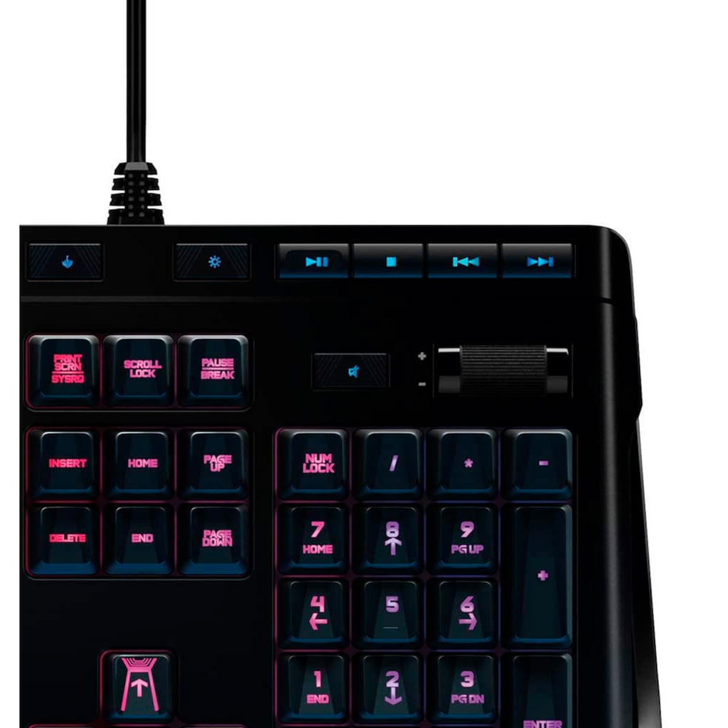 Logitech G Gaming-Tastatur »G910 RGB MECHANISCHE GAMING-TASTATUR«