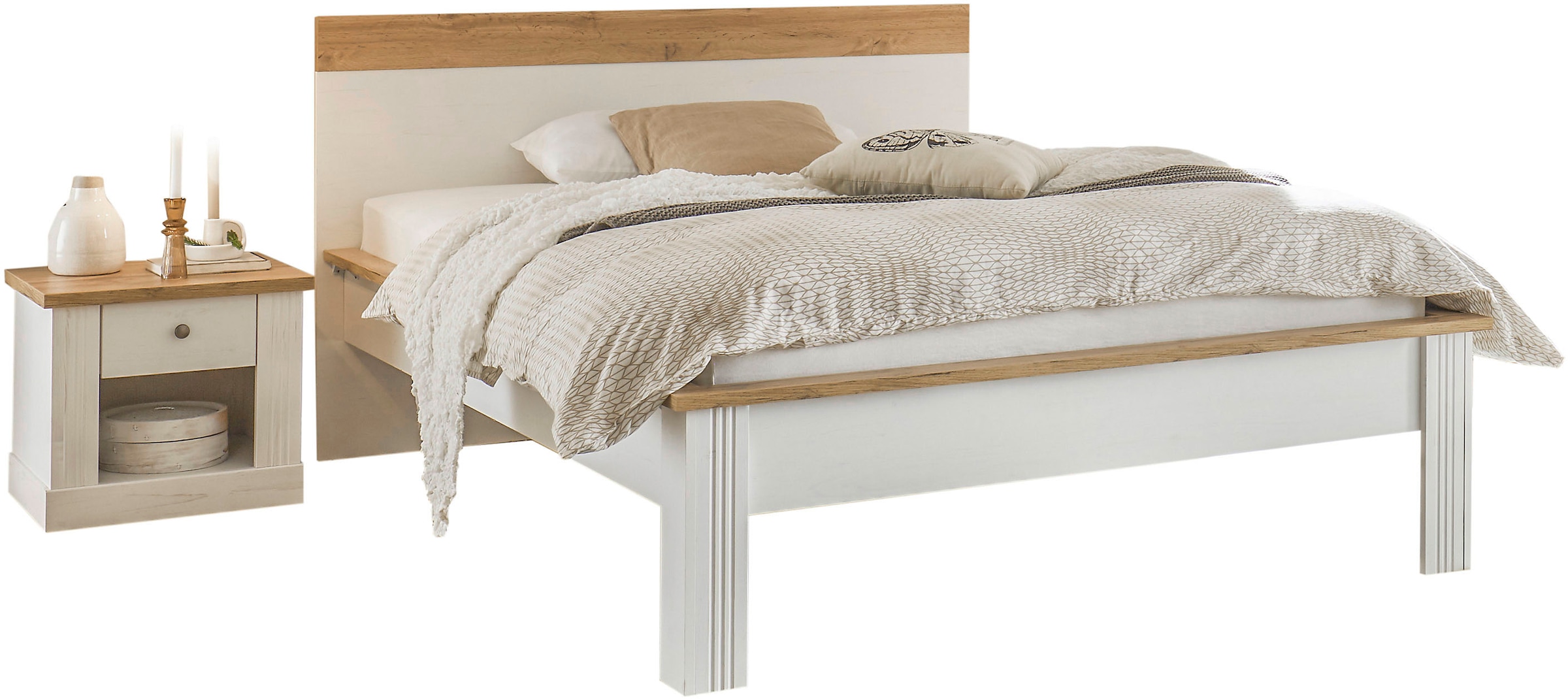 Home affaire Schlafzimmer-Set »Westminster«, Bett Breite Liegefläche 90 ode günstig online kaufen