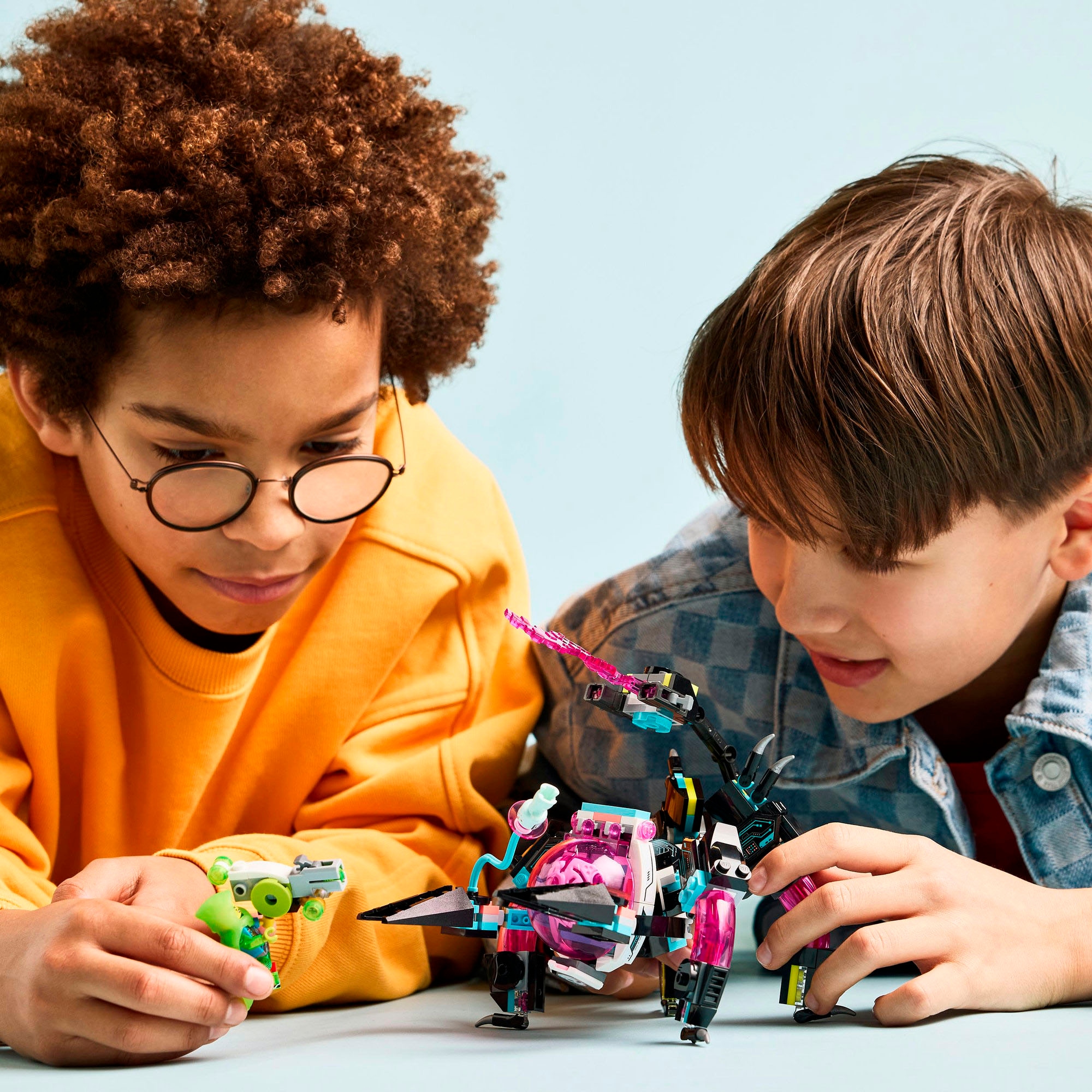 LEGO® Konstruktionsspielsteine »Mateo vs. Cyberhirn-Mech (71495), LEGO DREAMZzz«, (368 St.), Made in Europe