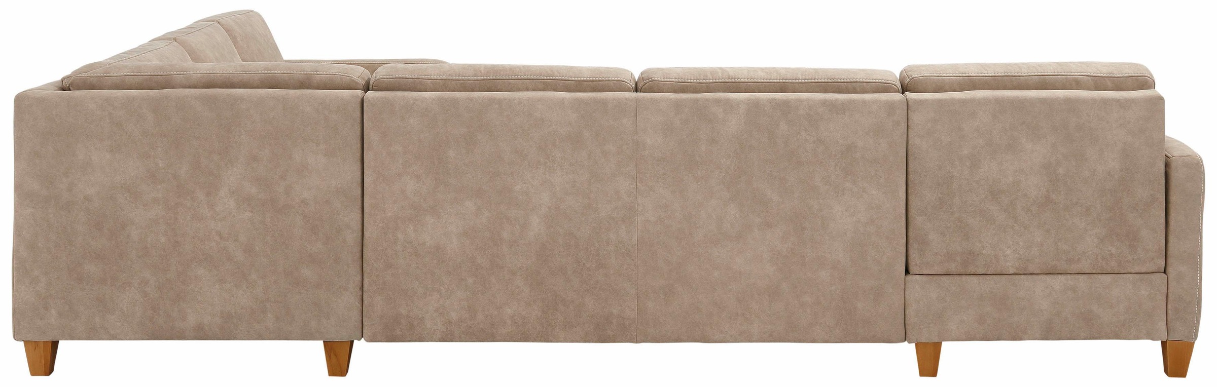 Home affaire Wohnlandschaft »Earl U-Form«, wahlweise auch mit Bettfunktion oder Bettfunktion mit Bettkasten