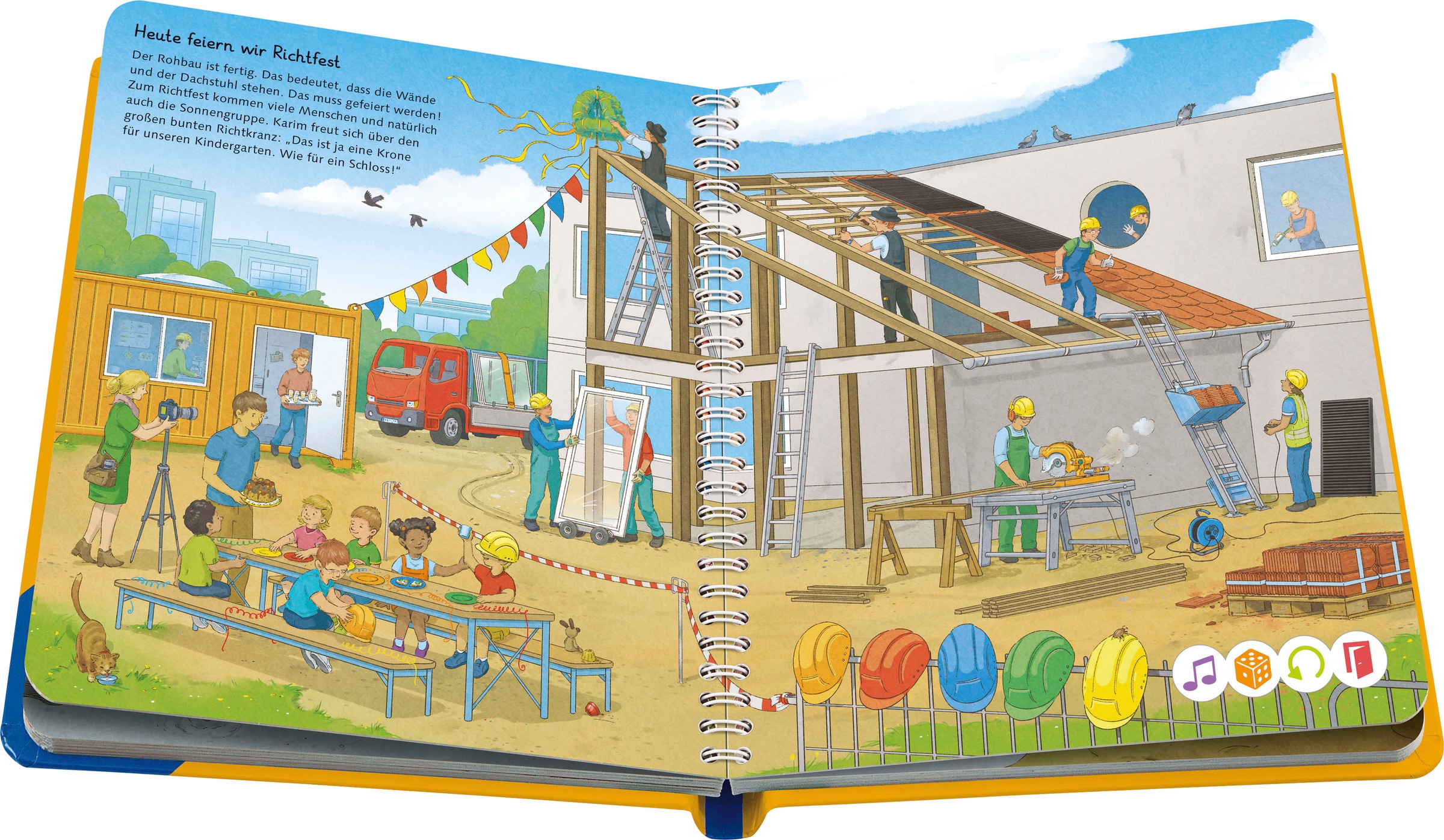 Ravensburger Buch »tiptoi® Mein Wörter-Bilderbuch Baustelle«, Made in Europe