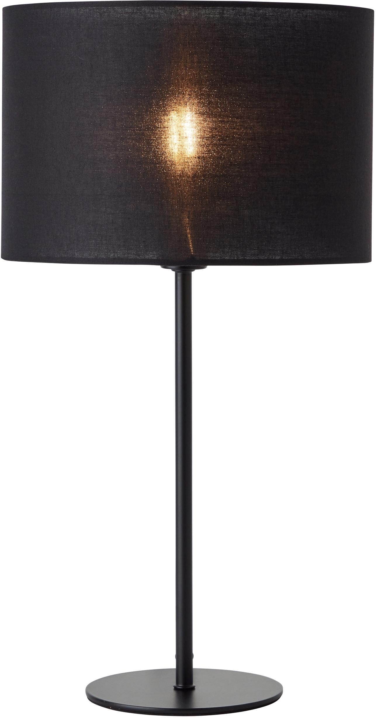Places of Style »Elijah«, bestellen 1 Tischleuchte 20cm Schreibtischlampe Ø online flammig-flammig, mit Tischlampe Textilschirm