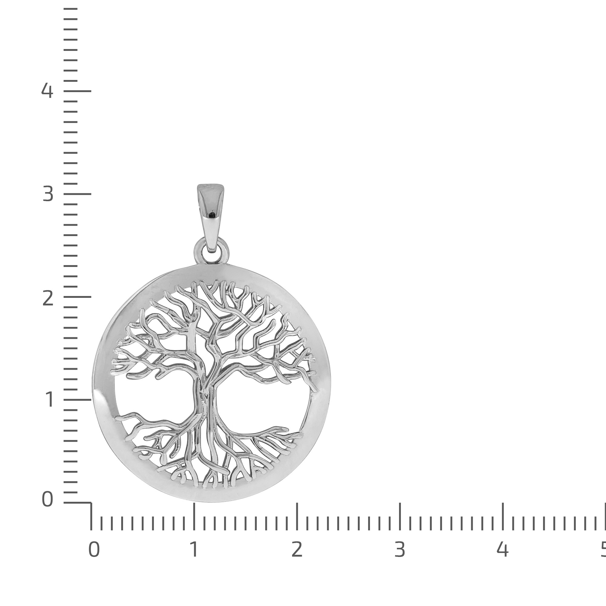 Vivance Kettenanhänger »925/- Sterling Silber rhodiniert«