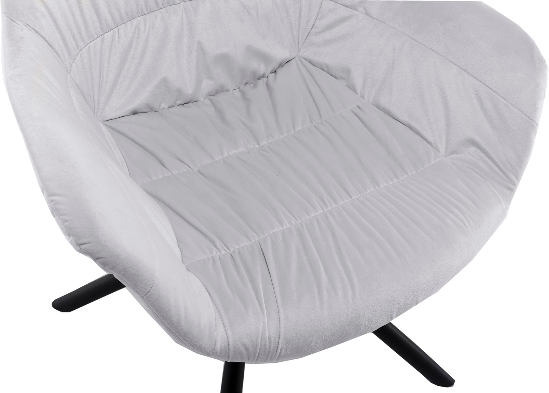 Drehfunktion online SalesFever kaufen Samtoptik-Polyester, Armlehnstuhl, 360°