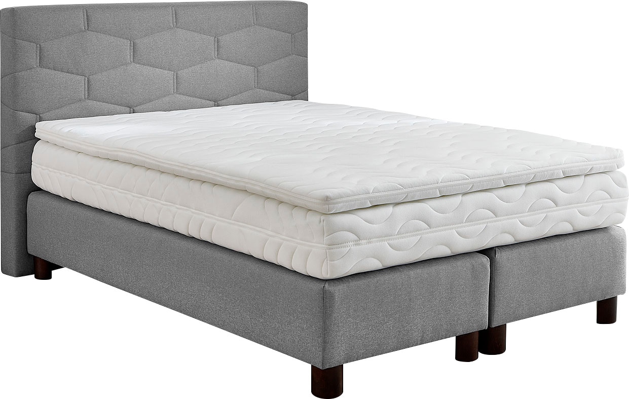 Westfalia Schlafkomfort Boxspringbett wahlweise mit Topper günstig online kaufen