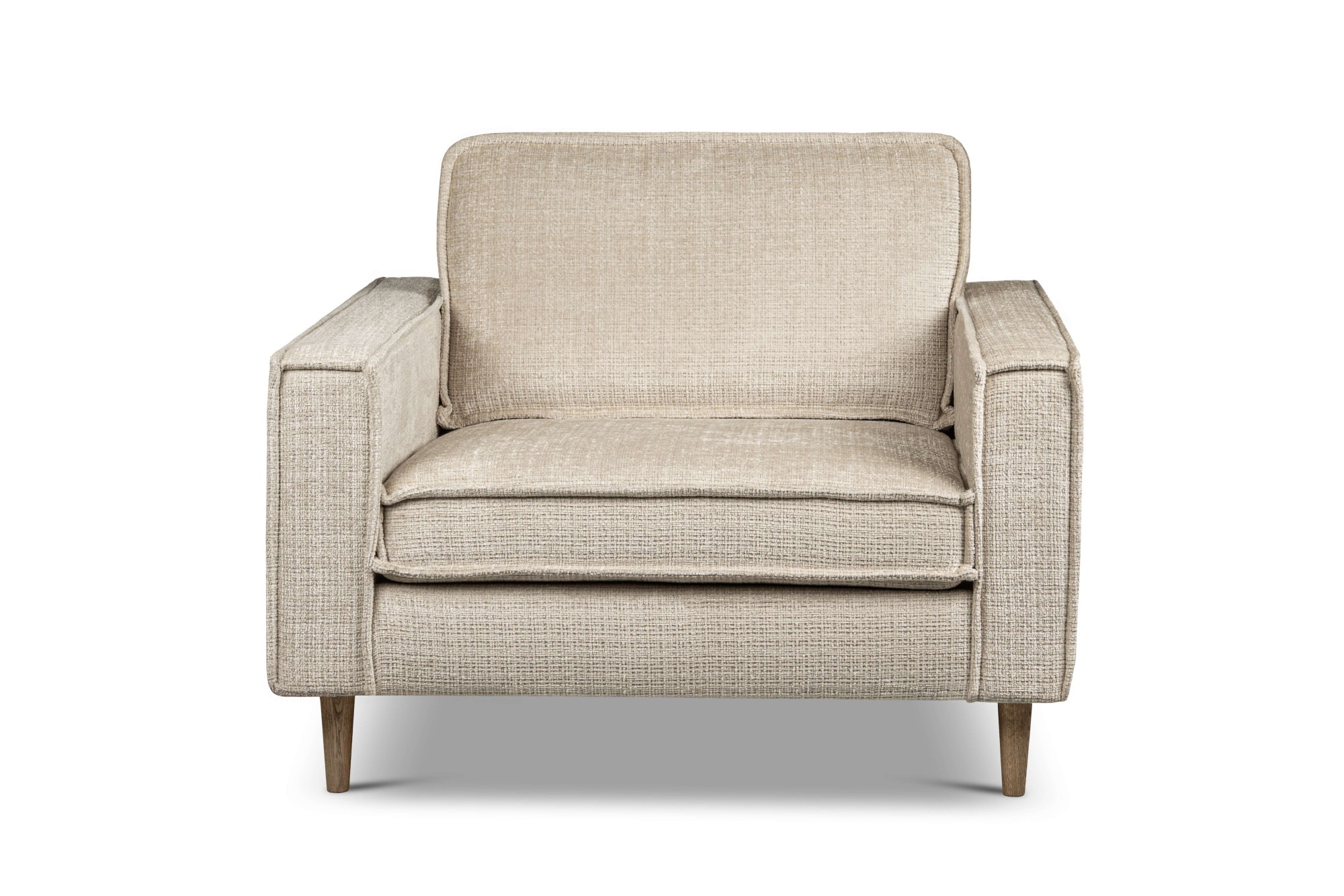 Home affaire Loveseat »Pinto Skandi 105 cm, Chenille, Struktur« mit Keder, günstig online kaufen