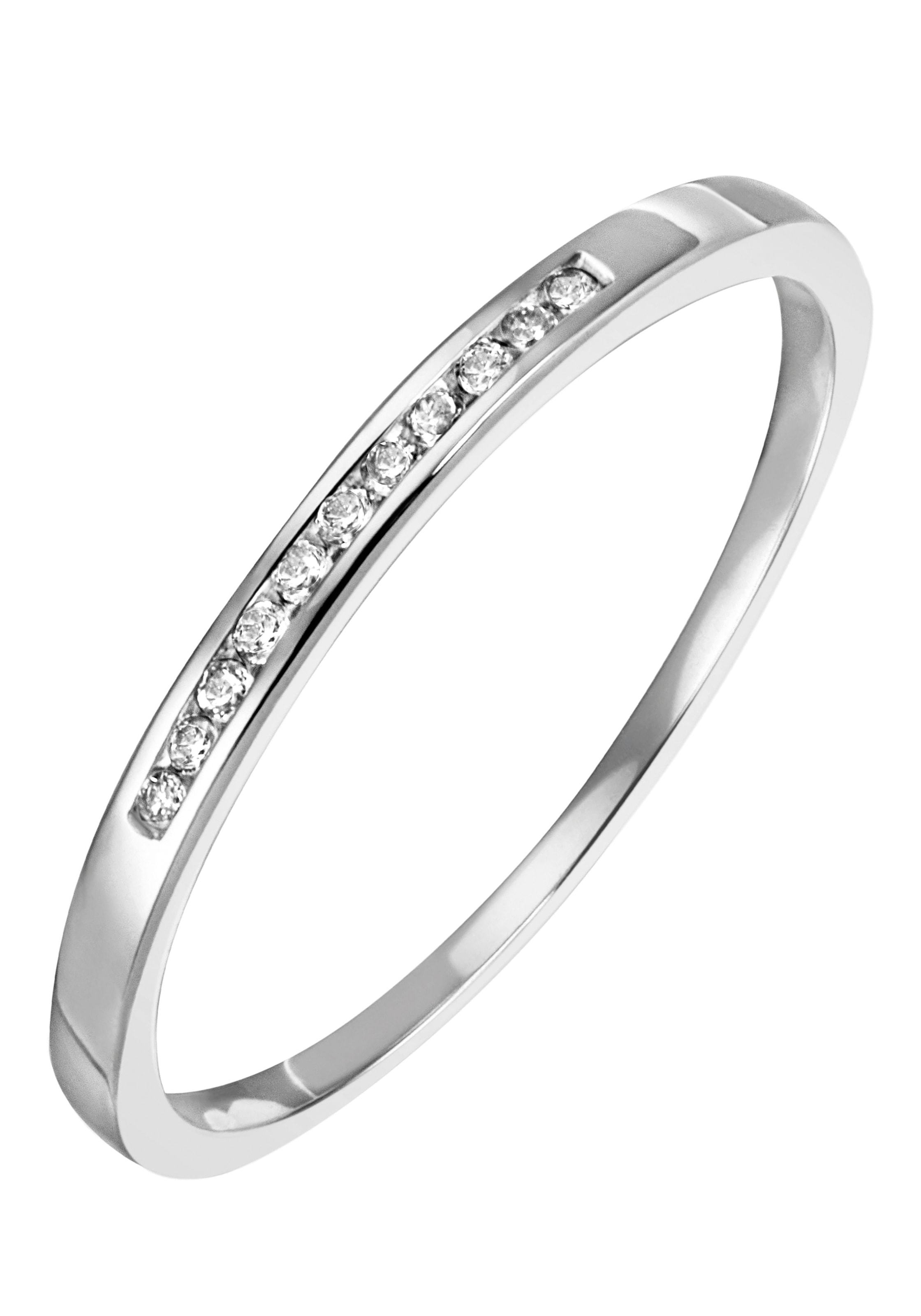 Firetti Diamantring »Schmuck Geschenk, Funkelnd, ca. 1,80 mm breit,  glänzend, massiv«, mit Brillanten im Online-Shop bestellen