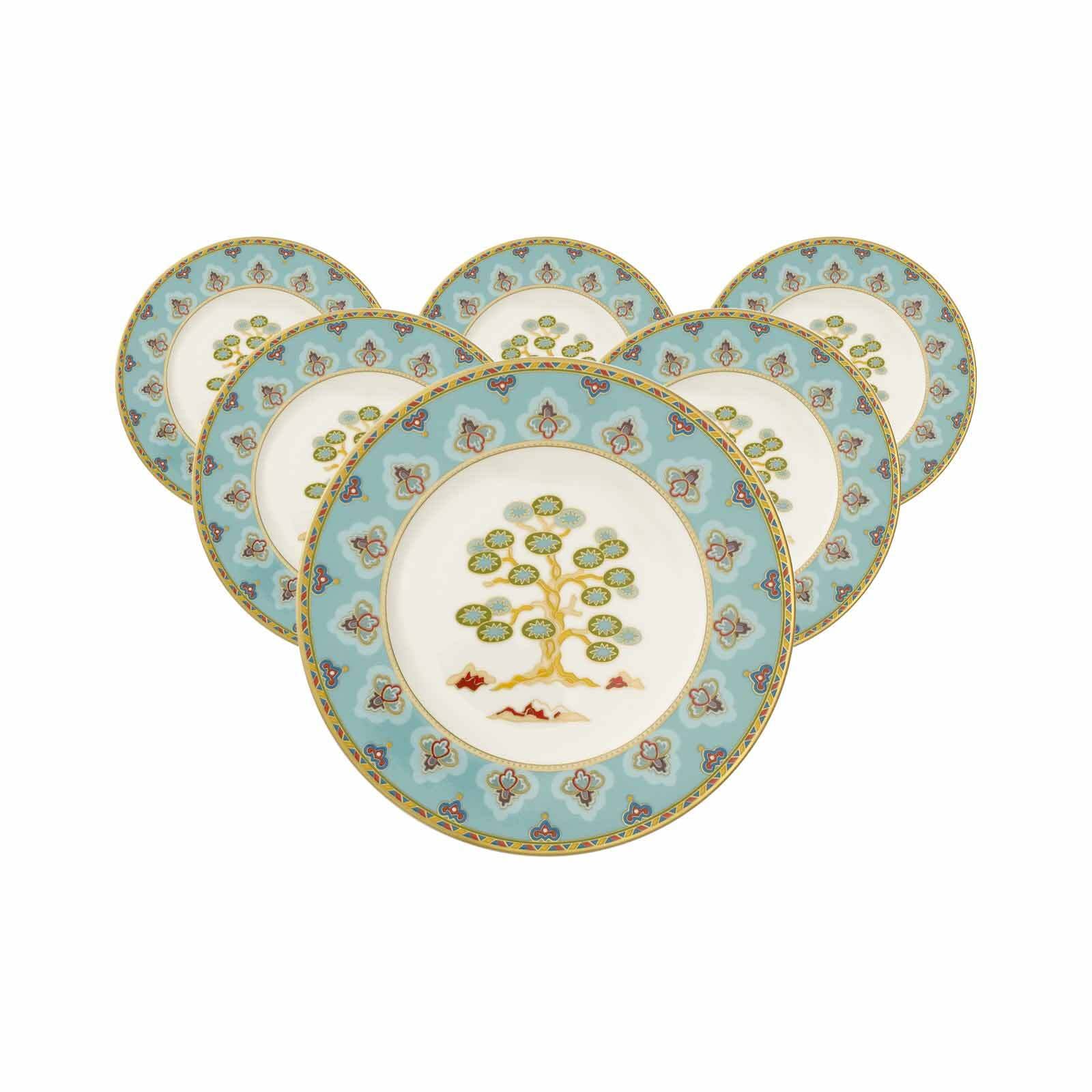 Villeroy & Boch Brotteller »Brotteller Samarkand Aquamarin ø 16,4 cm 6er Se günstig online kaufen
