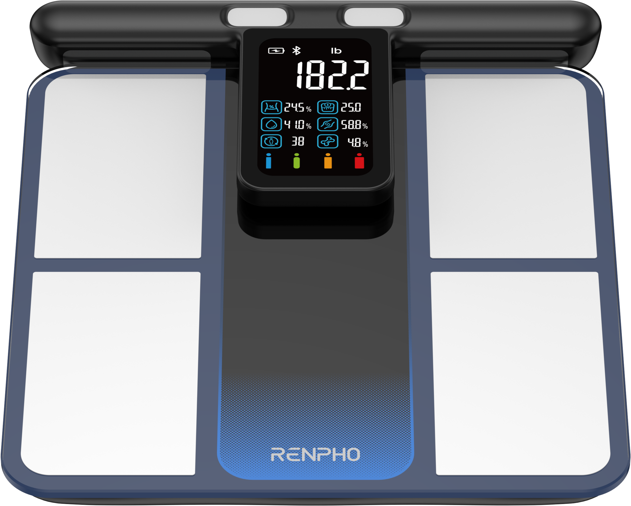 Renpho Körper-Analyse-Waage »Morpho Scan Körperanalysewaage« Mehrere Messungen und umfassende Gesundheitsanalyse