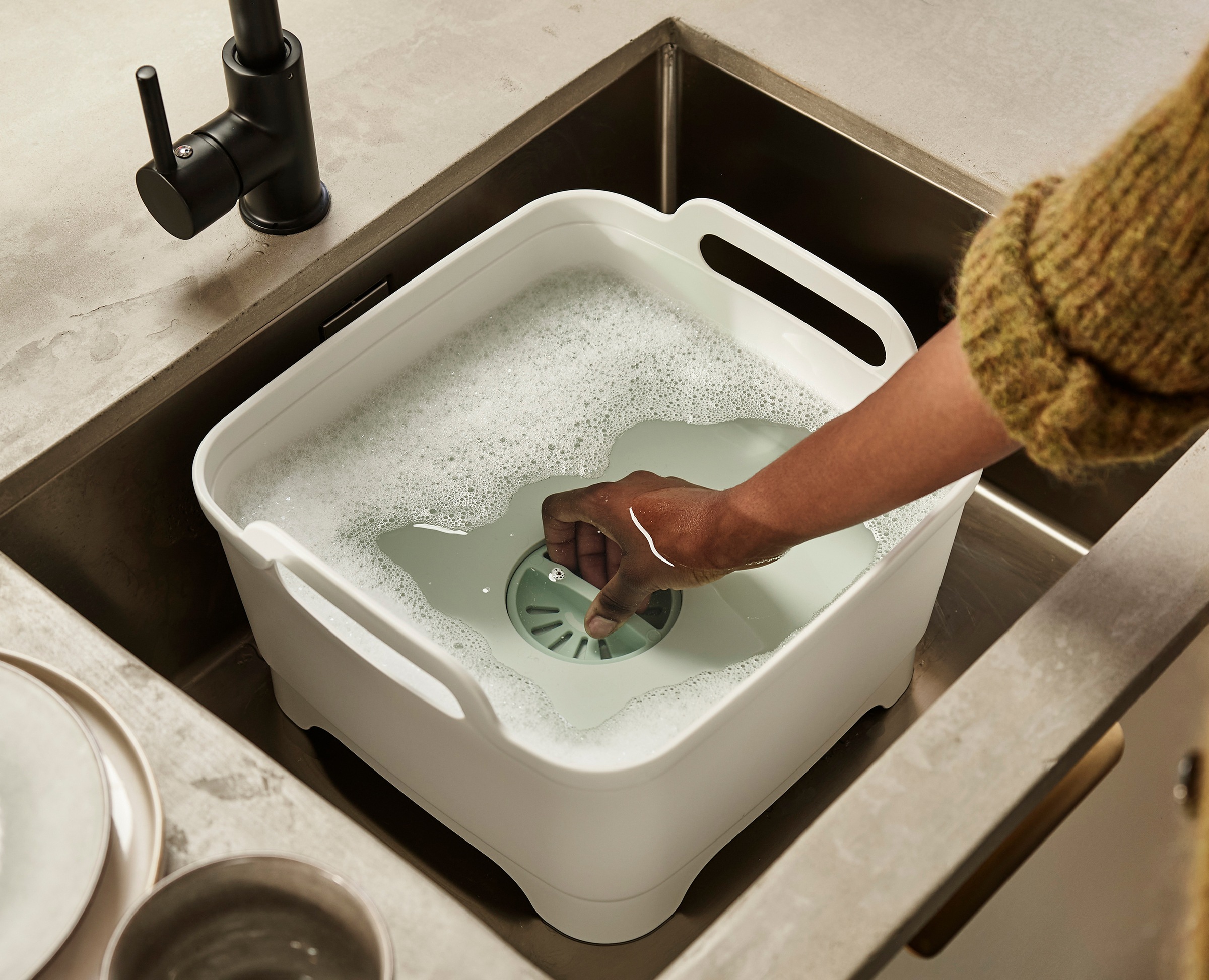 Joseph Joseph Waschschüssel »Wash&Drain«, Polypropylen