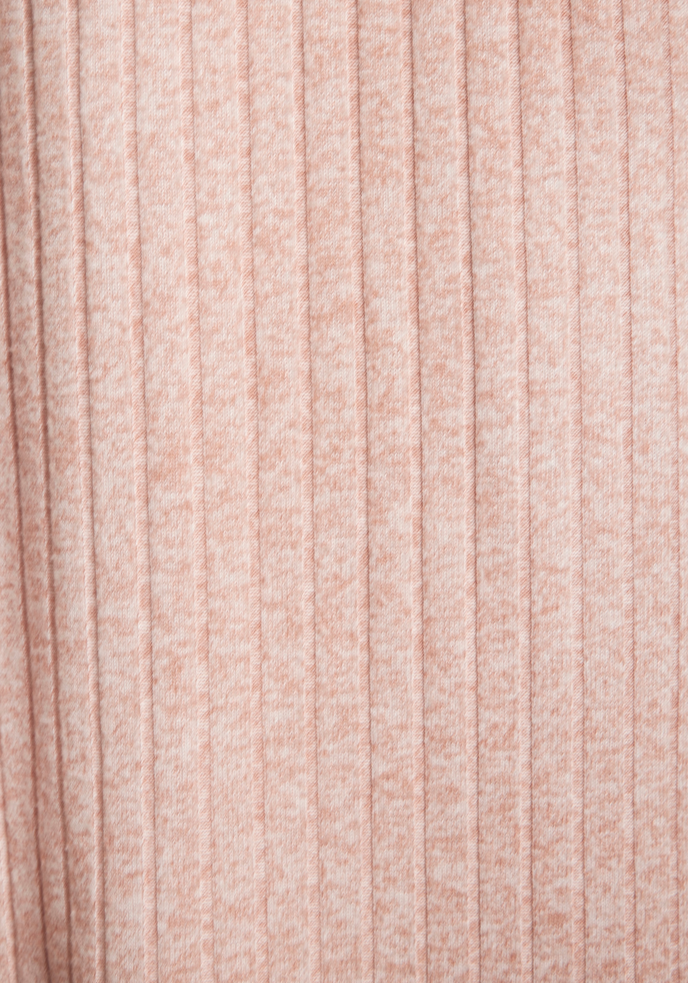 LASCANA Strickkleid Lounge-/ Rippkleid mit weiten Ärmeln und Taillenband, Loungewear