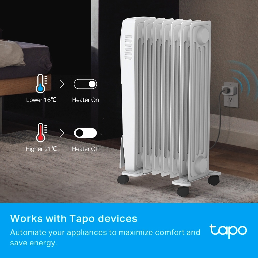 TP-Link Smart-Home-Zubehör »Tapo T315«, Smarter Temperatur & Feuchtigkeits-Sensor